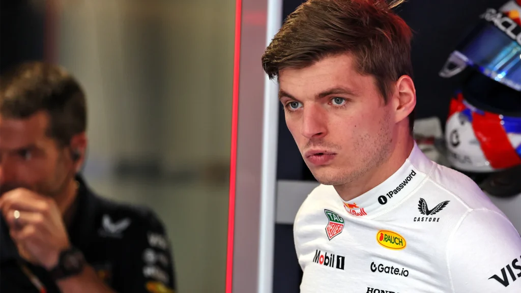 Max Verstappen will line up fourth for the Miami Sprint