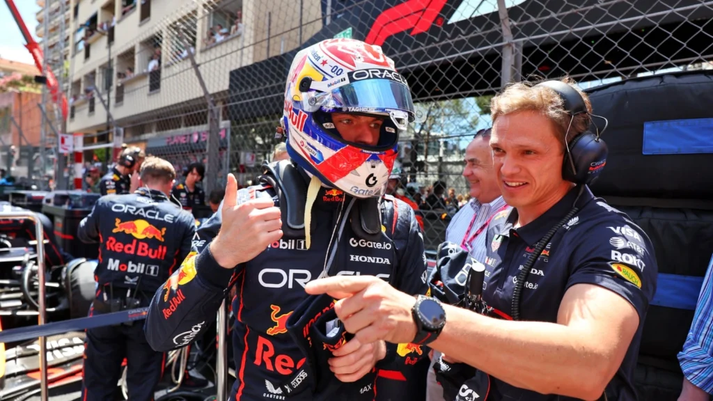 Max Verstappen says he had nothing to lose by staying out in the latter stages of the Monaco GP