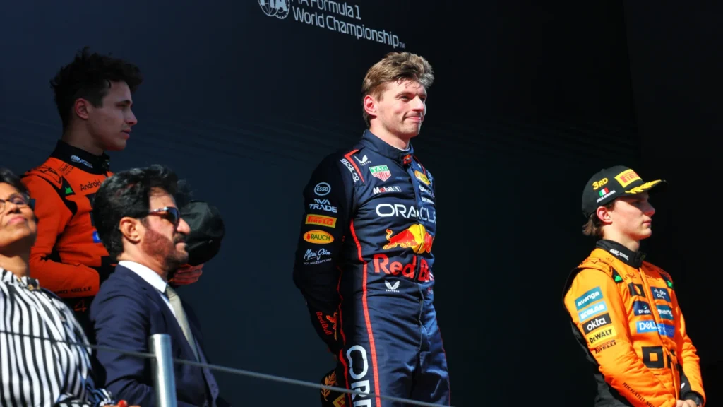 McLaren lost out to Max Verstappen at Imola