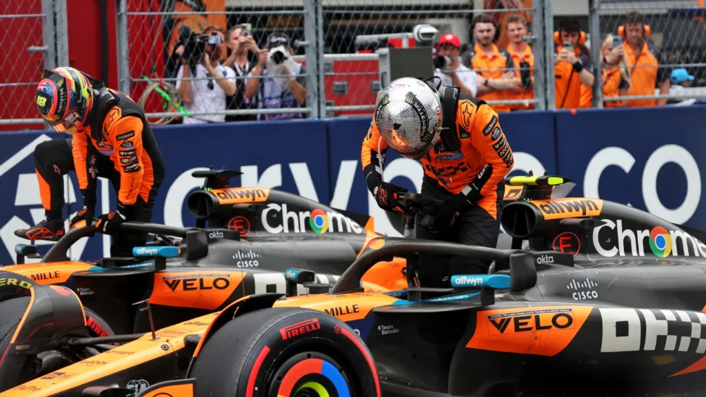 McLaren dominated proceedings in Miami