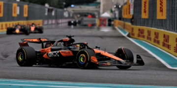 McLaren harboured a dominant edge in Miami