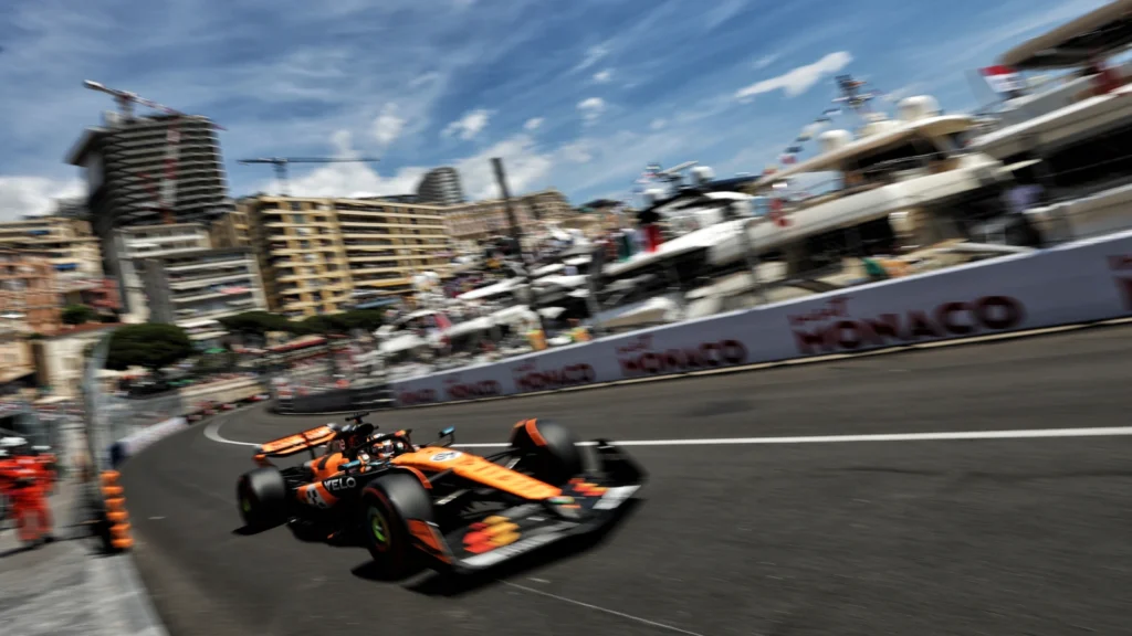 Oscar Piastri (AUS) McLaren MCL39. 24.05.2025. Formula 1 World Championship, Rd 8, Monaco Grand Prix, Monte Carlo, Monaco, Qualifying Day