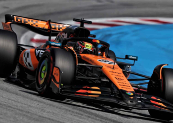 Oscar Piastri took McLaren’s sixth pole position of the 2025 campaign in Spain