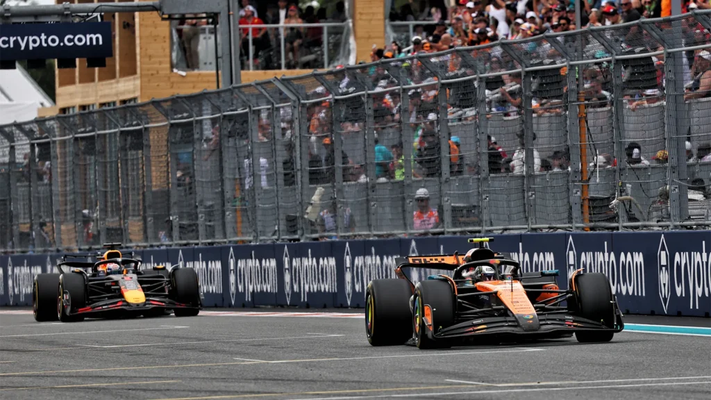 McLaren holds a distinct pace advantage over Red Bull