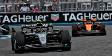 Mercedes is bidding to catch McLaren with upgrades at Imola