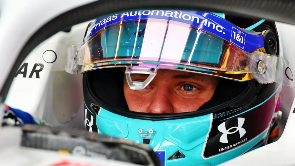Mick Schumacher last competed in F1 with Haas in 2022