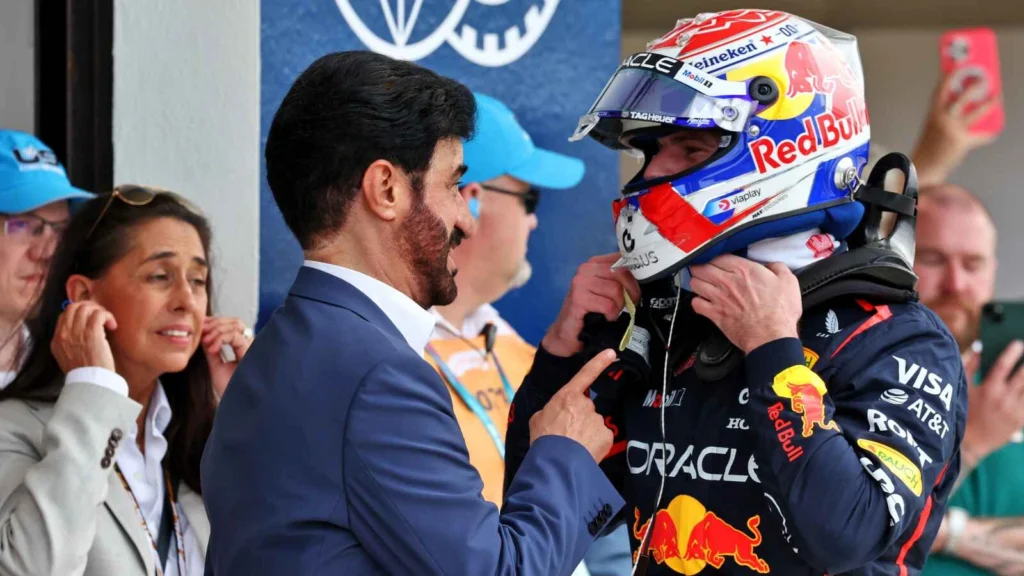 Max Verstappen says he was pleased that the FIA realised its initial ruling was ‘too aggressive’
