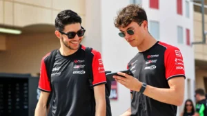 Esteban Ocon believes his Haas team-mate Oliver Bearman has a ‘bright future’ in F1