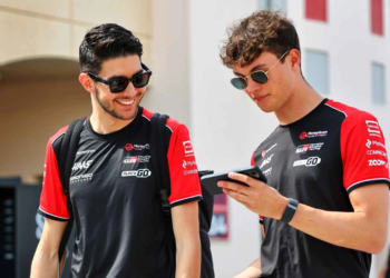 Esteban Ocon believes his Haas team-mate Oliver Bearman has a ‘bright future’ in F1