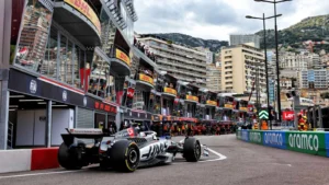 Oliver Bearman wrapped up FP2 in Monaco with the 15th-fastest time for Haas.