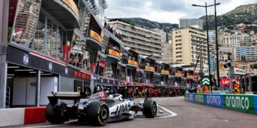 Oliver Bearman wrapped up FP2 in Monaco with the 15th-fastest time for Haas.