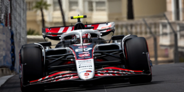 Oliver Bearman (GBR) Haas VF-25. 23.05.2025. Formula 1 World Championship, Rd 8, Monaco Grand Prix, Monte Carlo, Monaco, Practice Day