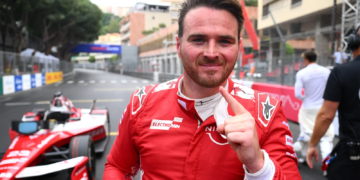 Oliver Rowland lucked into pole for Race 2 in the Formula E Monaco E-Prix