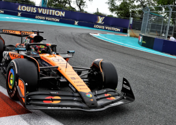 The McLaren MCL39 is a demon at handling tyres