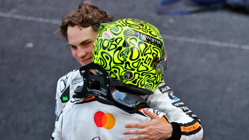 Oscar Piastri was second best to McLaren team-mate Lando Norris in Monaco