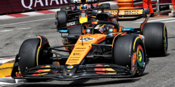 Oscar Piastri (AUS) McLaren MCL39. 25.05.2025. Formula 1 World Championship, Rd 8, Monaco Grand Prix, Monte Carlo, Monaco, Race Day