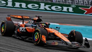 Oscar Piastri said it wasn’t his ‘best lap ever’ after missing out on pole for the Miami F1 Sprint