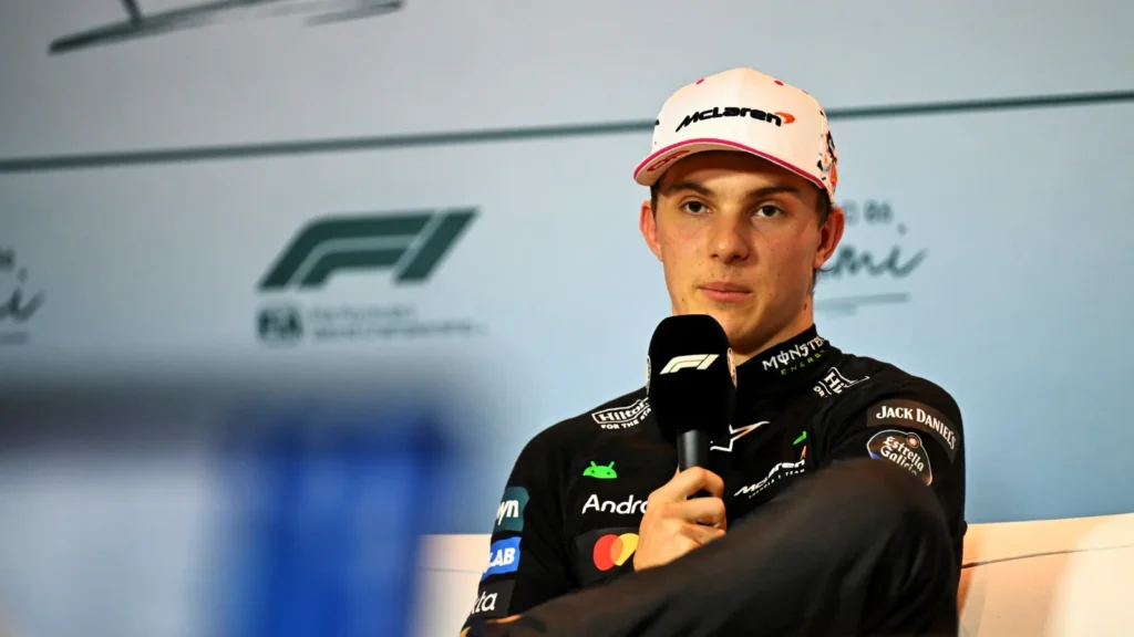 Oscar Piastri is aiming to protect his championship lead