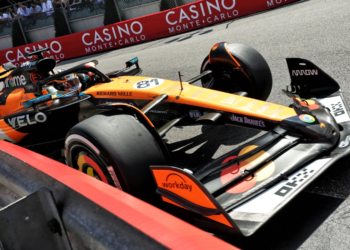 Oscar Piastri struggled in Monaco as he trailed home third