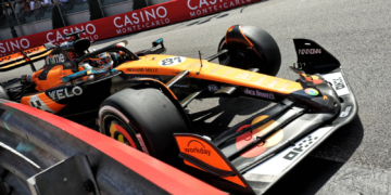 Oscar Piastri struggled in Monaco as he trailed home third
