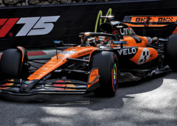 Oscar Piastri (AUS) McLaren MCL39. 23.05.2025. Formula 1 World Championship, Rd 8, Monaco Grand Prix, Monte Carlo, Monaco, Practice Day