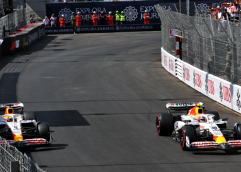 Isack Hadjar (FRA) Racing Bulls VCARB 02 and Liam Lawson (NZL) Racing Bulls VCARB 02. 24.05.2025. Formula 1 World Championship, Rd 8, Monaco Grand Prix, Monte Carlo, Monaco, Qualifying Day