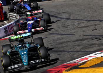 Fernando Alonso (ESP) Aston Martin F1 Team AMR24. 26.05.2024. Formula 1 World Championship, Rd 8, Monaco Grand Prix, Monte Carlo, Monaco, Race Day