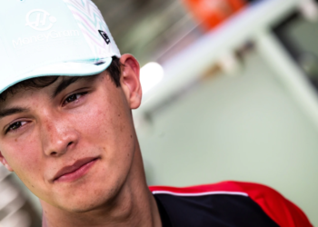 Oliver Bearman (GBR) Haas F1 Team. 01.05.2025. Formula 1 World Championship, Rd 6, Miami Grand Prix, Miami, Florida, USA, Preparation Day