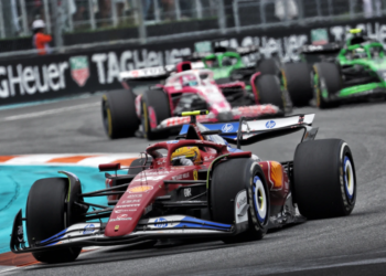 Lewis Hamilton (GBR) Ferrari SF-25. 04.05.2025. Formula 1 World Championship, Rd 6, Miami Grand Prix, Miami, Florida, USA, Race Day