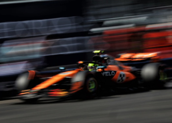 Lando Norris (GBR) McLaren MCL39. 24.05.2025. Formula 1 World Championship, Rd 8, Monaco Grand Prix, Monte Carlo, Monaco, Qualifying Day