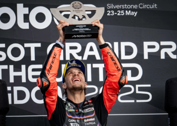 Marco Bezzecchi admits overcoming ‘sad days’ to win Silverstone MotoGP race