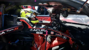 Nick Yelloly is competing in one of two Meyer Shank Racing Acuras at the 2025 Detroit Grand Prix
