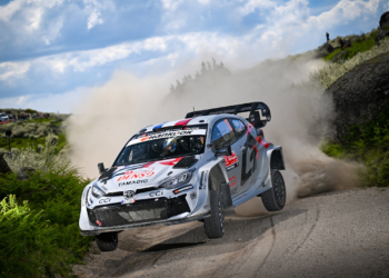 Sebastian Ogier leads in Portugal as Ott Tanak suffers late mechanical problem