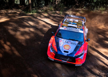 Ott Tänak tops Rally Portugal after fierce Friday fight