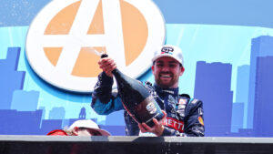 Kirkwood was very pleased to earn his fourth IndyCar victory. Photo: Kevin Dejewski