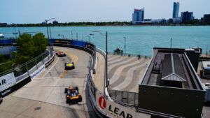 Scenic views for a Detroit street fight. Photo: Kevin Dejewski
