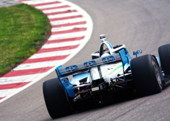 Newgarden was fastest for the first practice session of the weekend. Photo: Kevin Dejewski