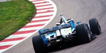 Newgarden was fastest for the first practice session of the weekend. Photo: Kevin Dejewski