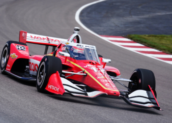 Power extended his all time pole record with his run. Photo: Kevin Dejewski