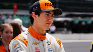Siegel is the youngest Arrow McLaren driver at 20 years of age. Photo: Kevin Dejewski