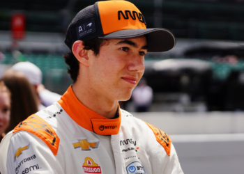 Siegel is the youngest Arrow McLaren driver at 20 years of age. Photo: Kevin Dejewski