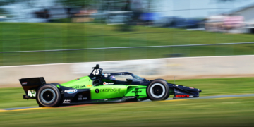 Foster was quickest of all, even on used tires. Photo: Kevin Dejewski