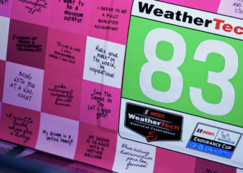 The Iron Dames contest the Endurance Cup races within the 2025 IMSA SportsCar Championship