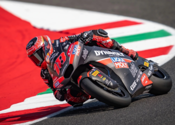 Manuel Gonzalez at the Moto2 round in Mugello