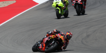 Maverick Vinales tops the timesheets at Aragon MotoGP test