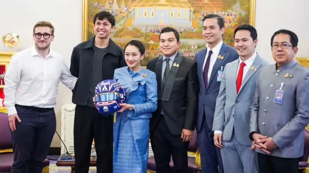 Alex Albon has previously met Thailand's premier to voice his support for a race in his homeland