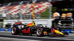 Arvid Lindblad converts pole into first F2 Feature Race win in Spain