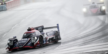 Drivers in all 12 Oreca 07 LMP2s wrestled first-hand with the wet conditions on slick tyres
