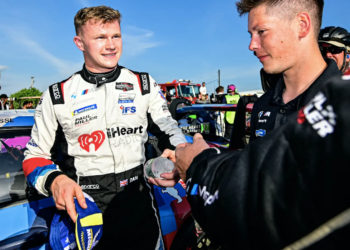 IMSA season debutant Dan Harper claimed his maiden GTD Pro race win at Watkins Glen