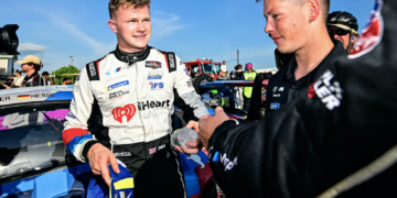 IMSA season debutant Dan Harper claimed his maiden GTD Pro race win at Watkins Glen